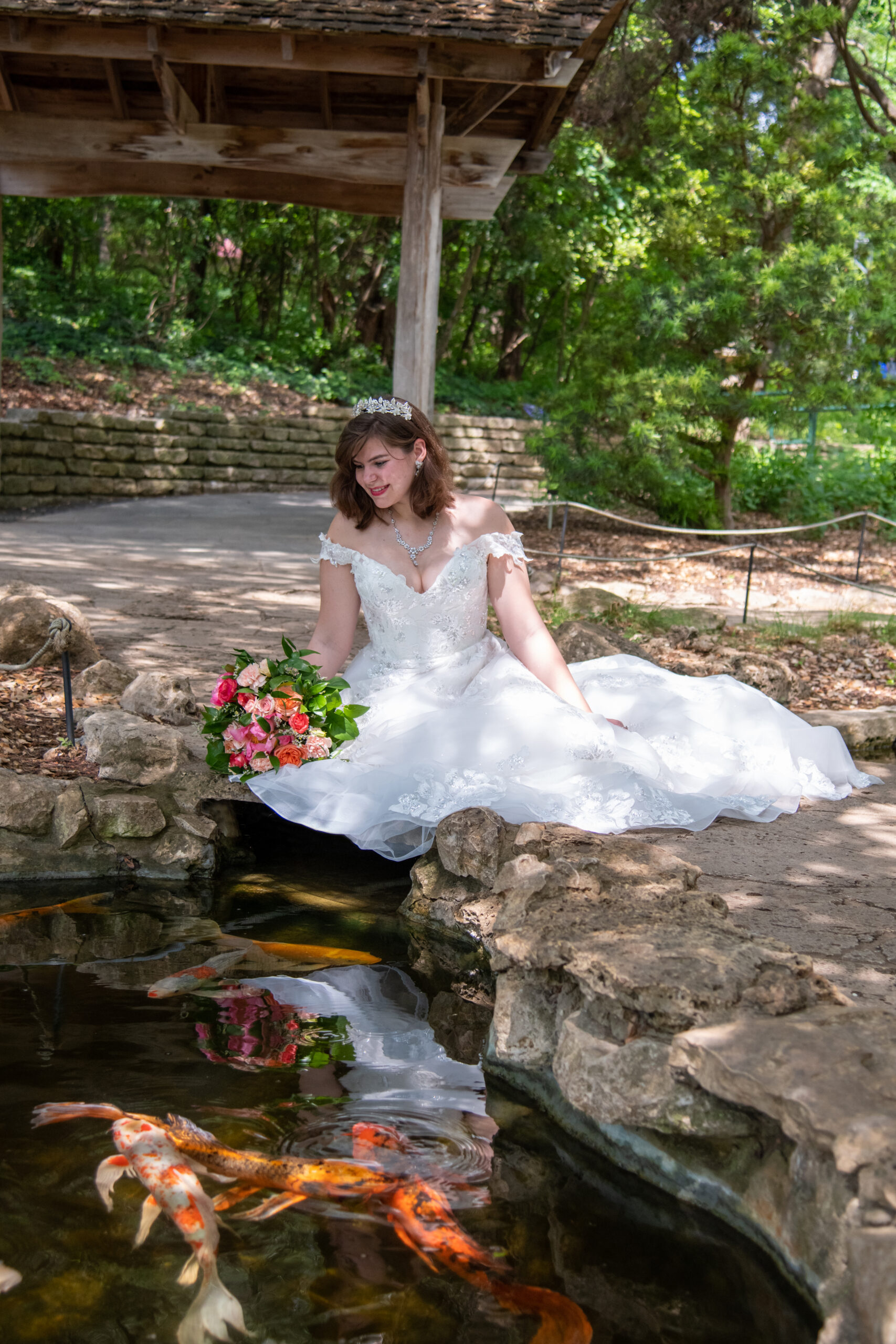 Zilker Botanical Gardens bridal portrait, austin bridal portraits, Texas Hill Country Photographer, Texas Hill Country wedding photographer